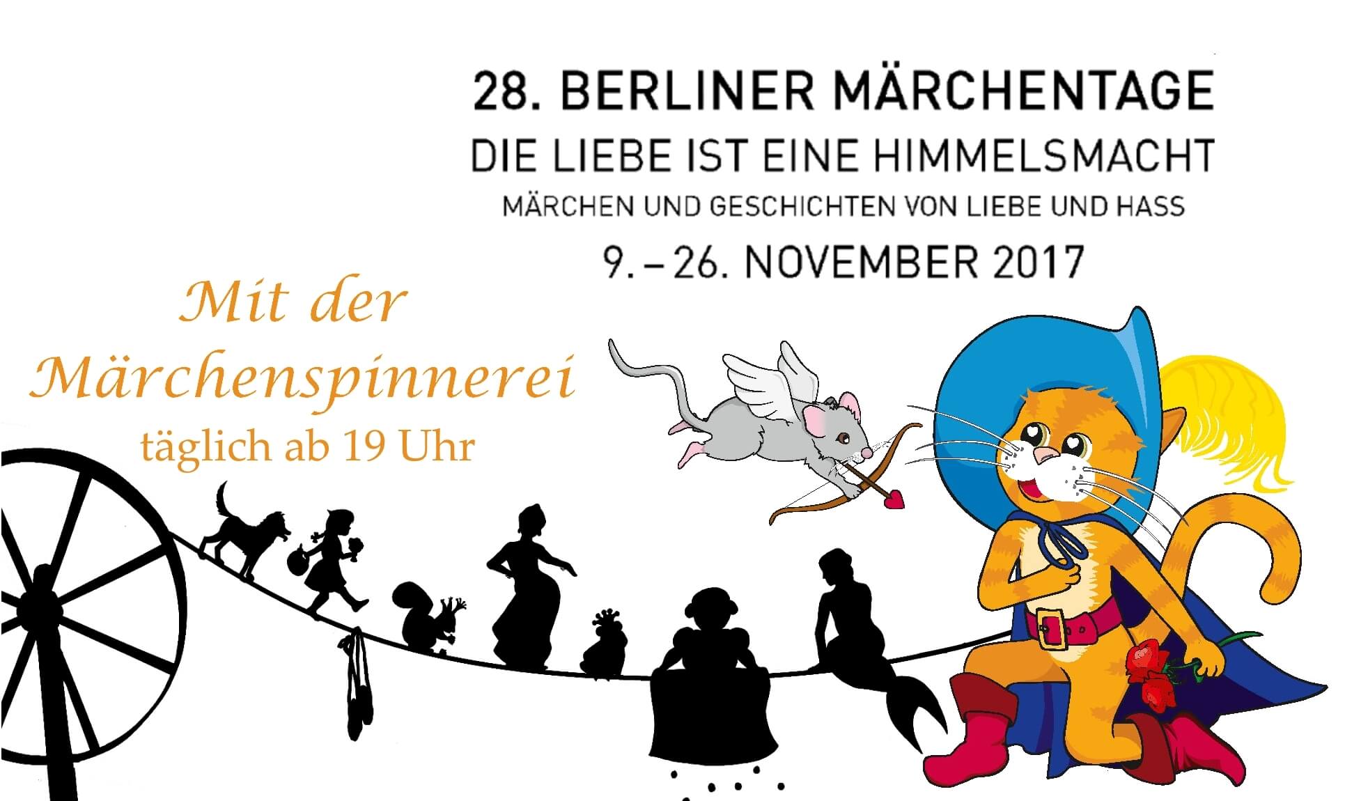 28. Berliner Märchentage (Märchenland e.V.) - täglich bei der Märchenspinnerei